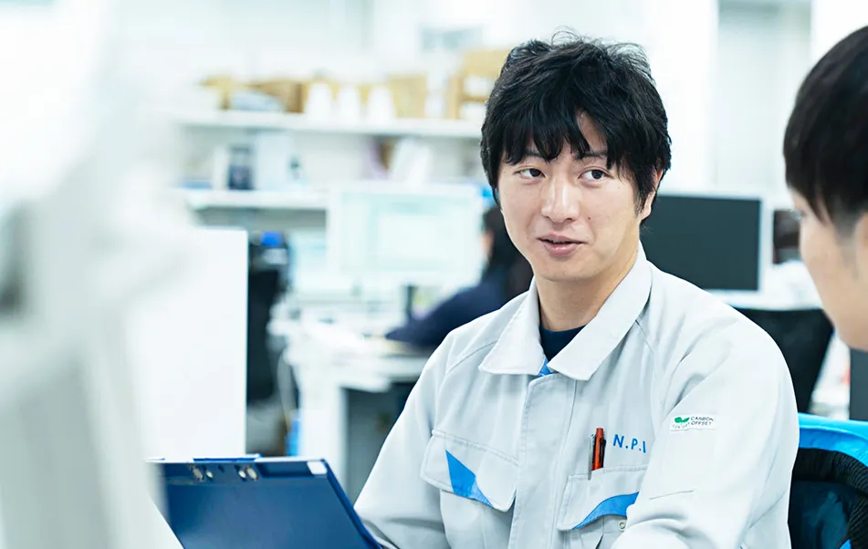 冷凍部　岡本さん